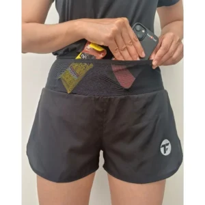 TERLARIS Field And Track Celana Lari Wanita Women Running Shorts With Belts